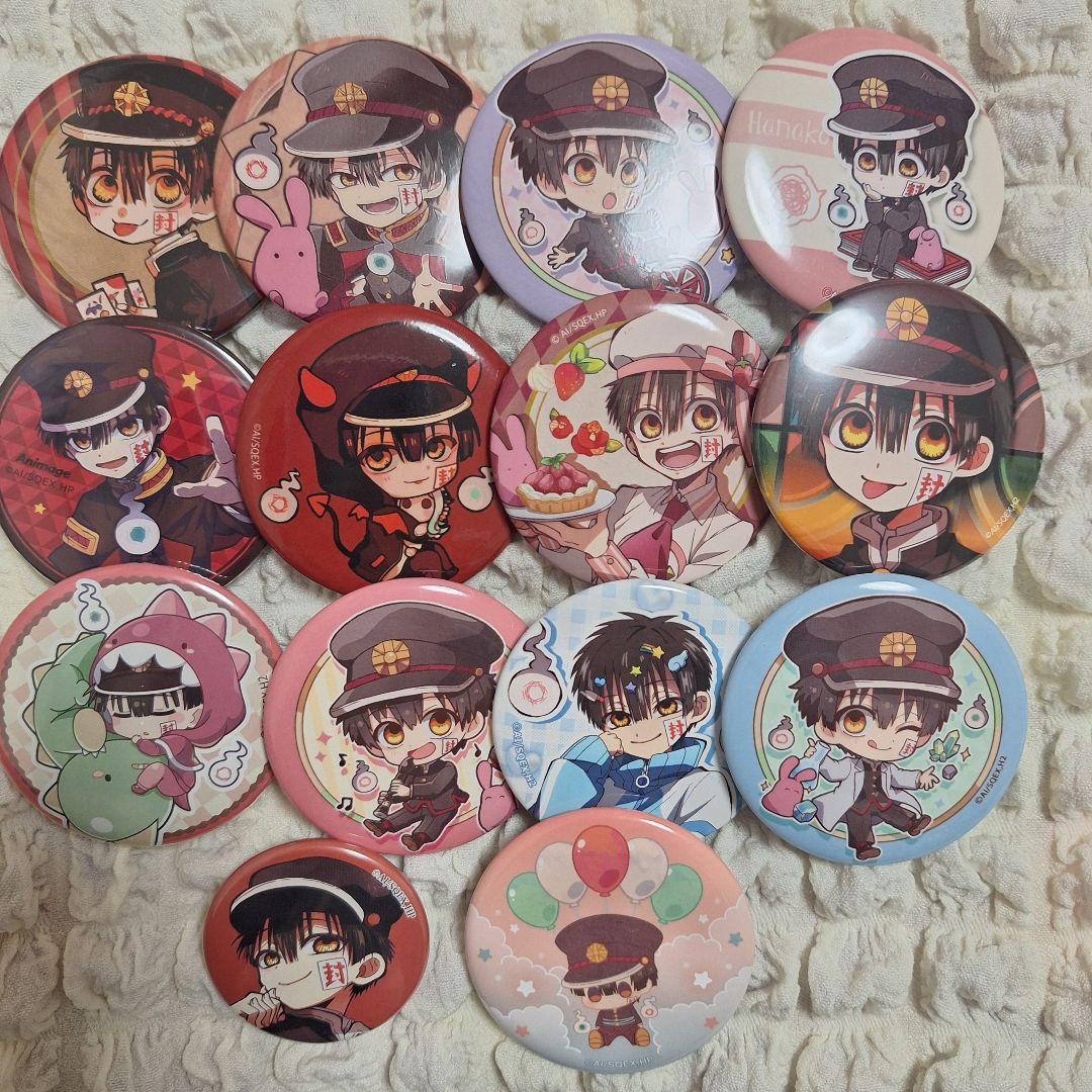 花子くん 缶バッジ 地縛少年花子くん