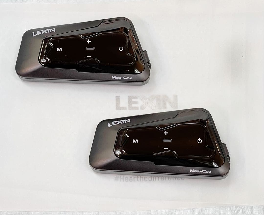 LEXIN MTX バイク用インカム Bluetooth 5.0 (2台セット)