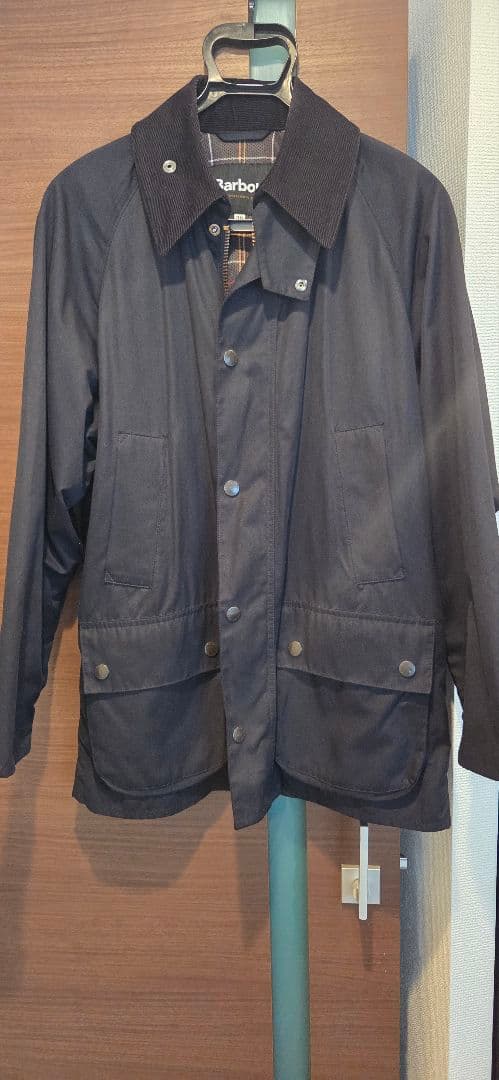 Barbour ビデイル ノンオイル 黒 BEAMSF別注 38【美品】