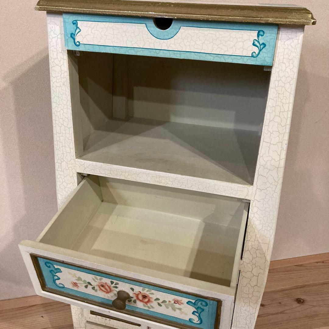 ロココ調 キャビネット 猫足 家具 収納 タンス インテリア おしゃれ かわいい