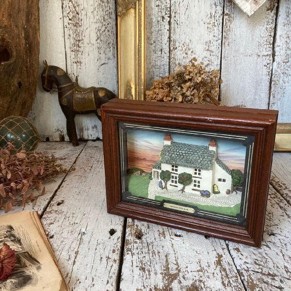 イギリス  ヴィンテージTom Thumb*限定版 ハンドペイント ウォールデコ