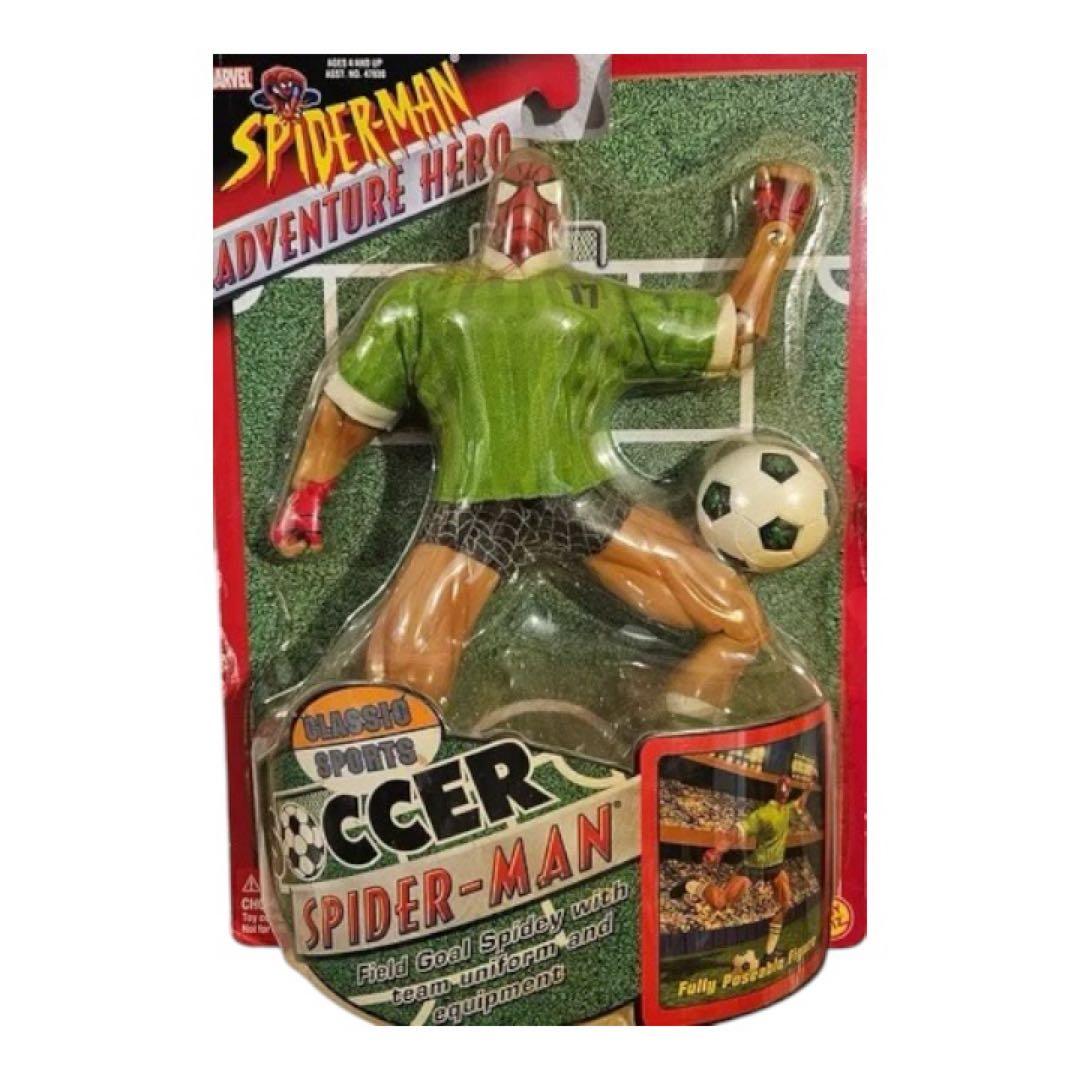 希少品！トイ　ビズ　スパイダーマン アドベンチャー・ヒーロー　サッカー