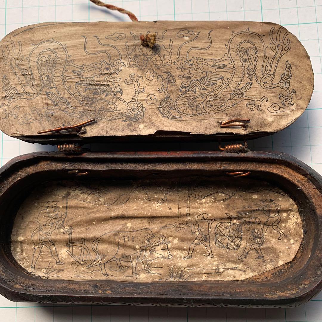 中国の古い木箱