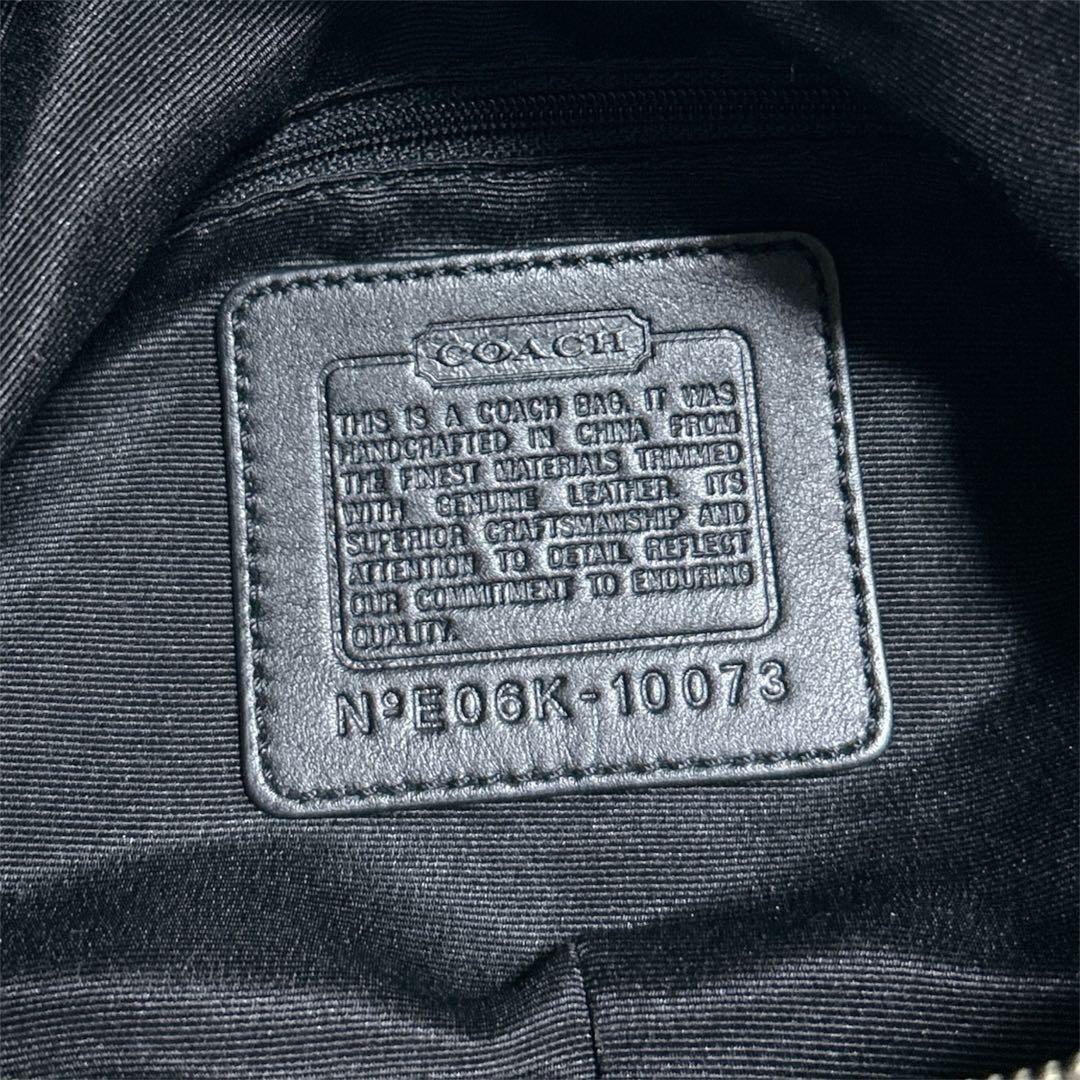 COACH　Shoulder Bag Halfmoon Canvas Hobo