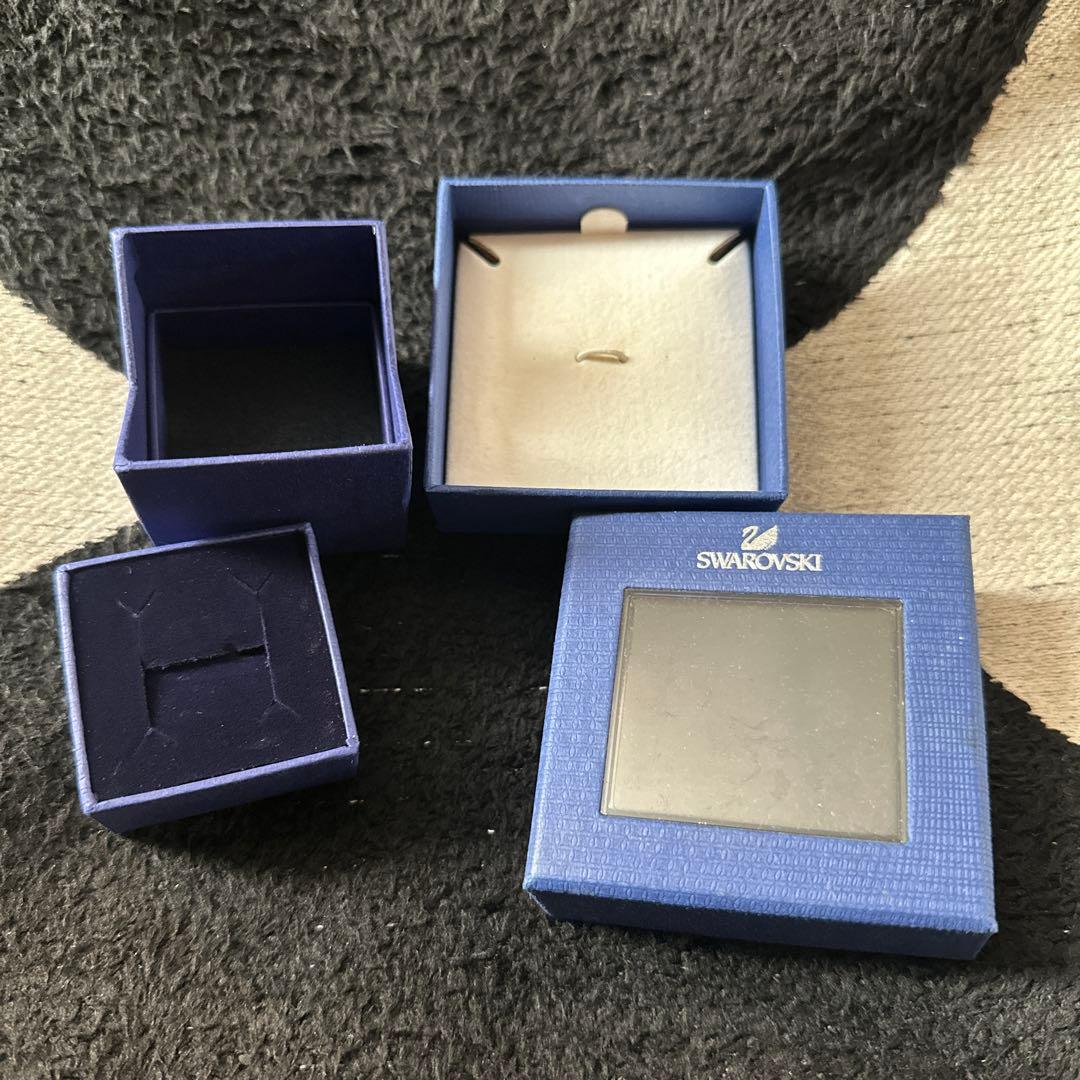 SWAROVSKI 空箱21個·紙袋14枚·リボン10本·レター袋3枚·小袋2枚