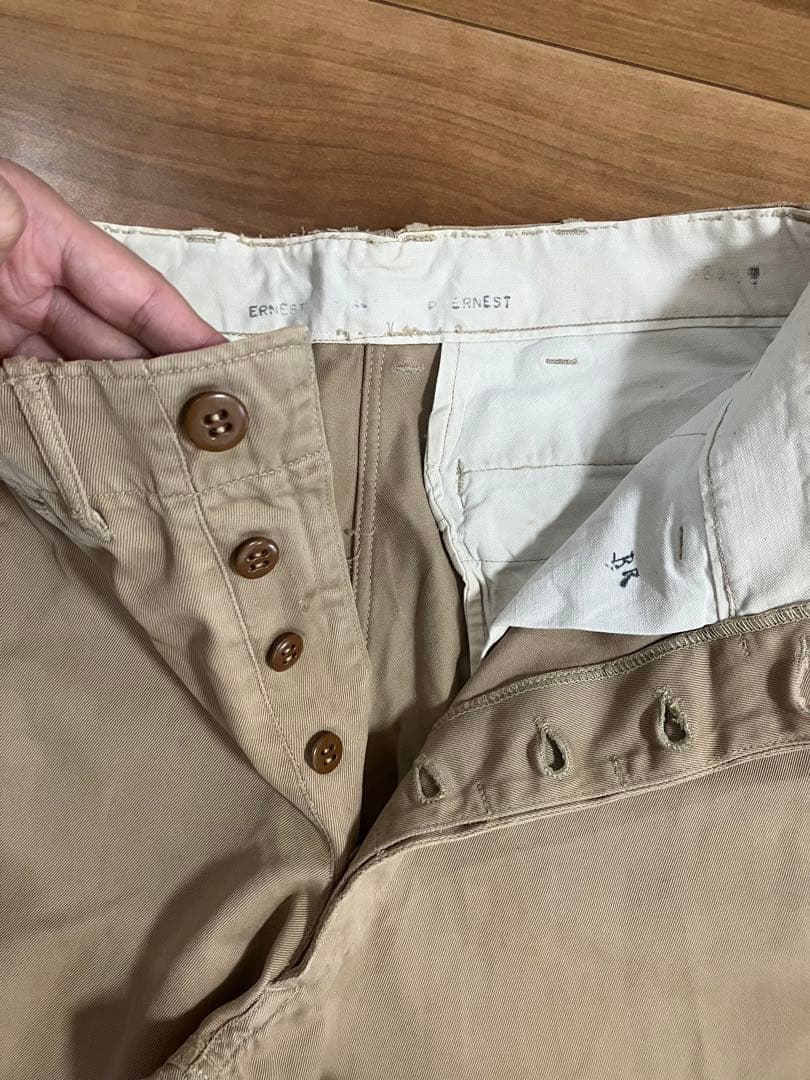 V*様 40s M-41 US ARMY アメリカ軍 チノ 41カーキ W31