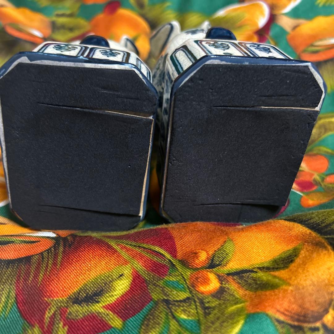 ★超お得★うさぎの置物　陶器　古道具　2個セット　ヴィンテージ　美品 激レア