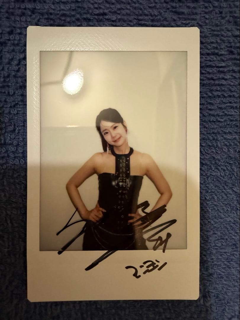 スンヨン 直筆サイン入りチェキ KARASIA エニガチャ 当選品