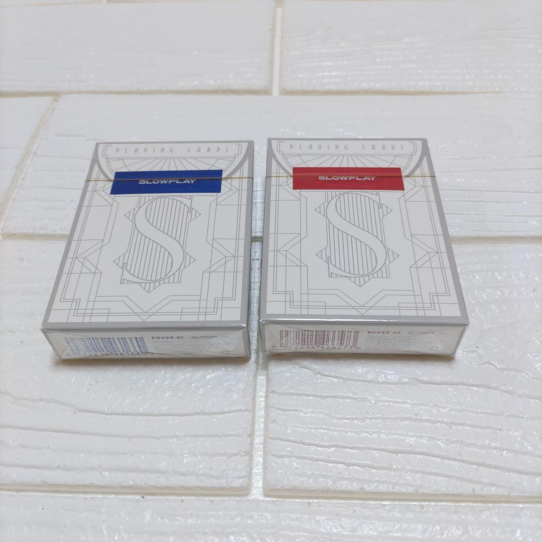 トランプ プラスチック100% ２デッキ トランプゲーム 手品 娯楽