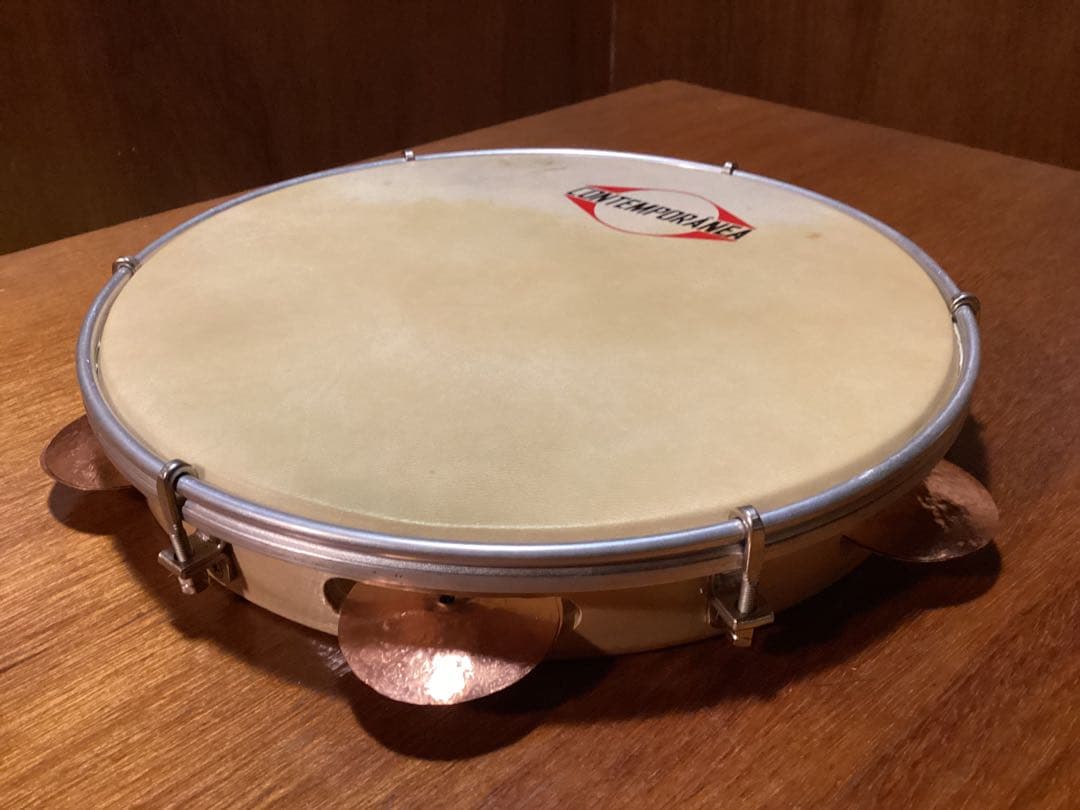 パンデイロ プラチネラ　ブロンズ製　ジングル　中板