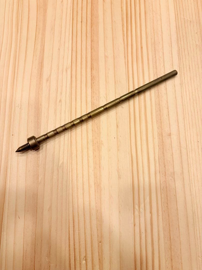 コントラバス用エンドピン(真鍮&タングステン)