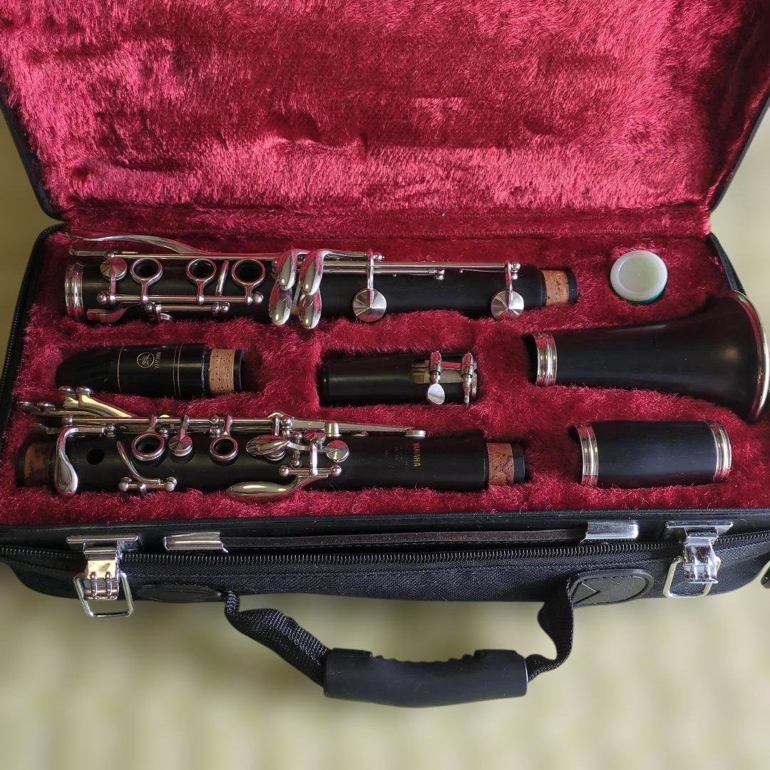YAMAHA 木製クラリネットYCL-351 本体とケース・バッグ他