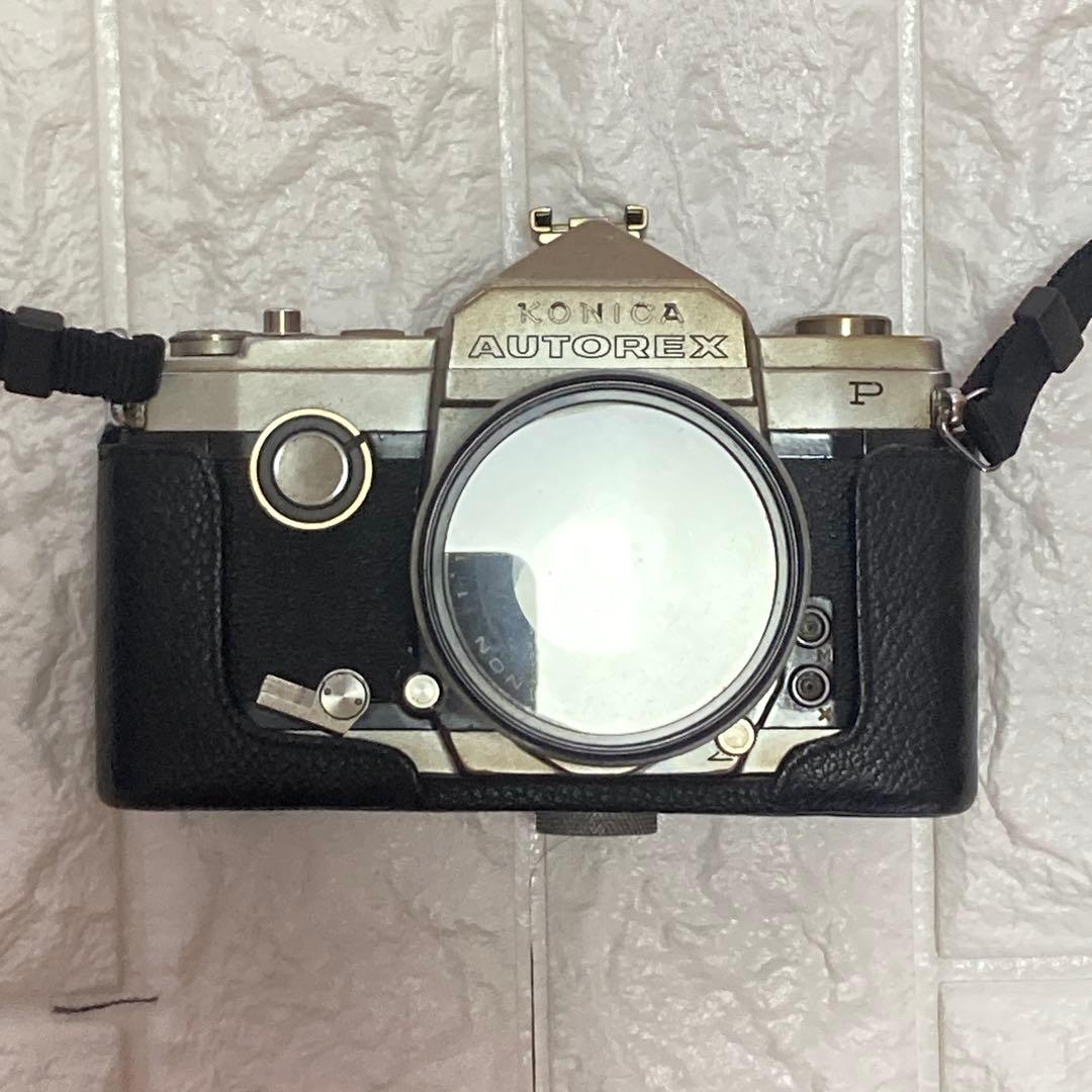 KONICA AUTOREX P レザーケース付き フィルムカメラ