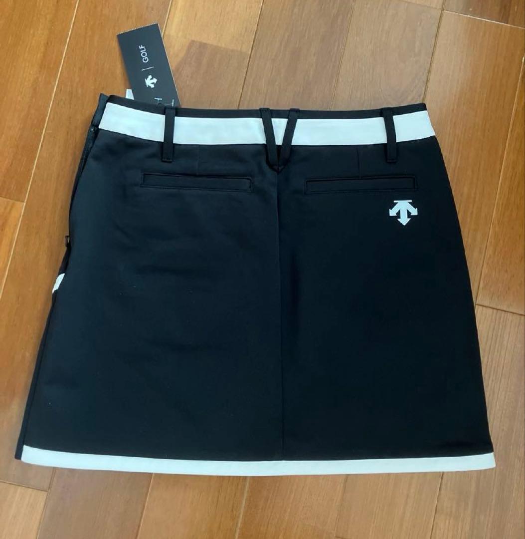 ⭐️タグ付き新品⭐️デサントゴルフ　裏起毛　撥水　防風　ボンディングプリーツスカート