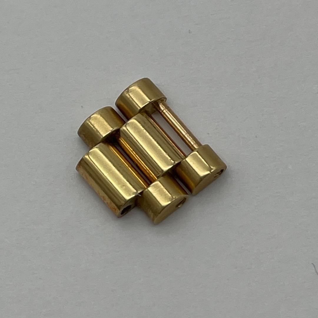 ロレックス　2コマ プレジデントブレスレット 時計部品 K18YG　9.7ｍｍ