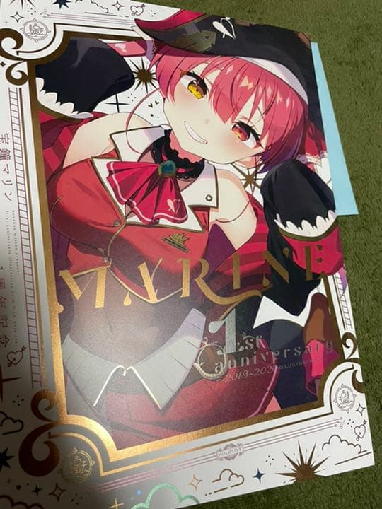 宝鐘マリン直筆サインセット