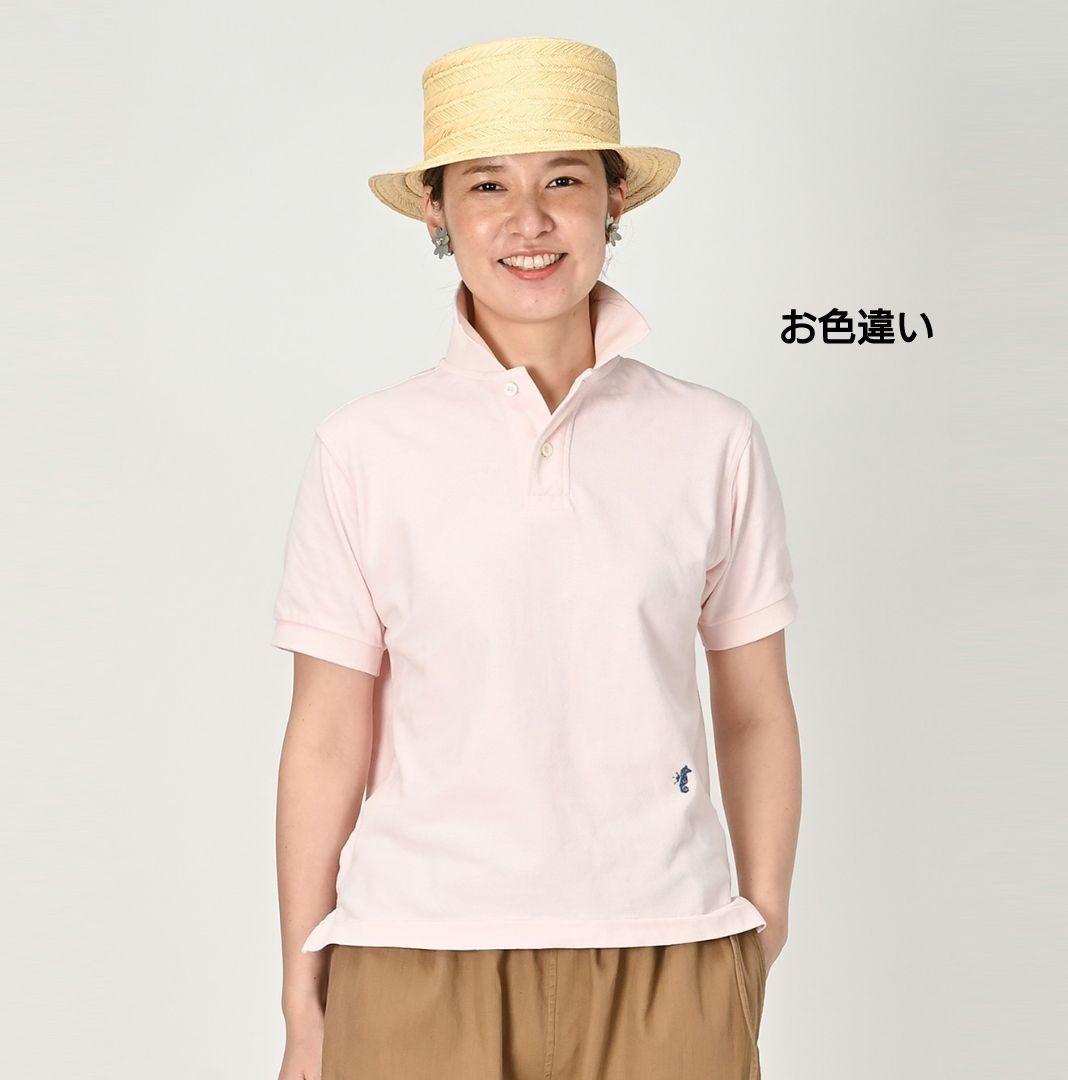 45R☆スーピマカノコの33色908ローファーポロ/モスグリーン♪