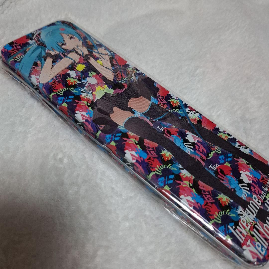 初音ミク Tell Your World 缶ケース ペンケース