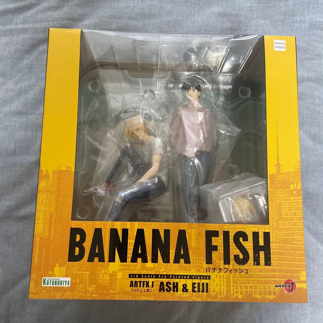 BANANA FISH アッシュ&英二　フィギュア　夜明けの寝顔パーツ付き