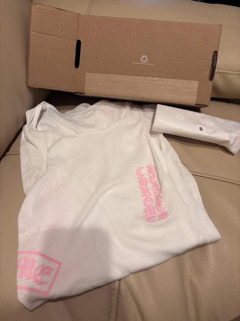 クロムハーツ タンクトップ　ピンク　S