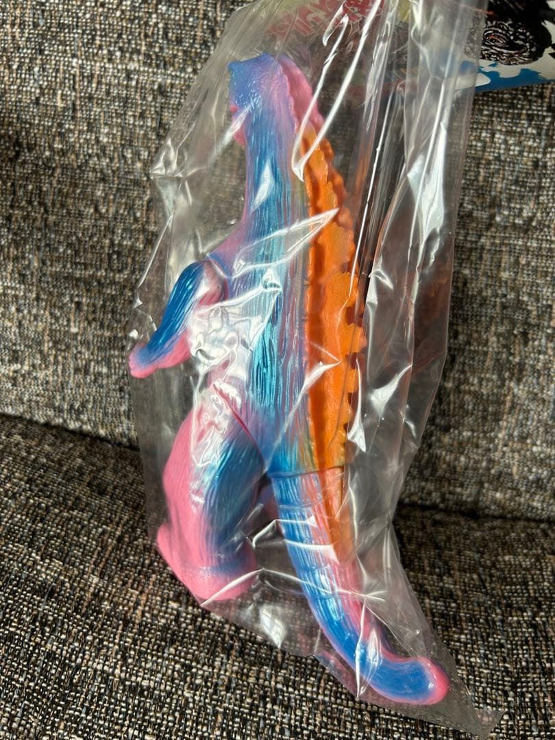 ブルマァクの怪獣シリーズ★ゴジラ　プラモ版　ピンクカラー　東宝 M1号　マルサン