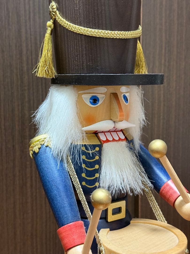 クリスチャンウルビリヒト　くるみ割り人形　青ドラマー