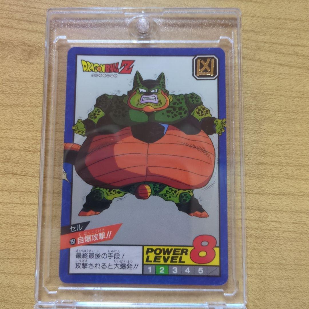 【希少】ドラゴンボールZ カードダス スーパーバトル第6弾『No.257 セル』
