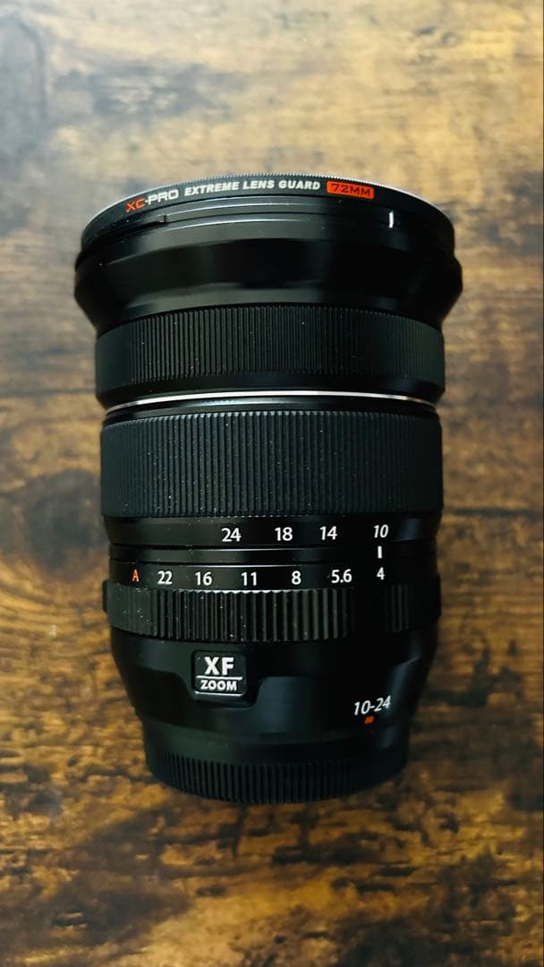 FUJIFILM 美品 フィルター付属 XF10-24mmF4 R OIS WR