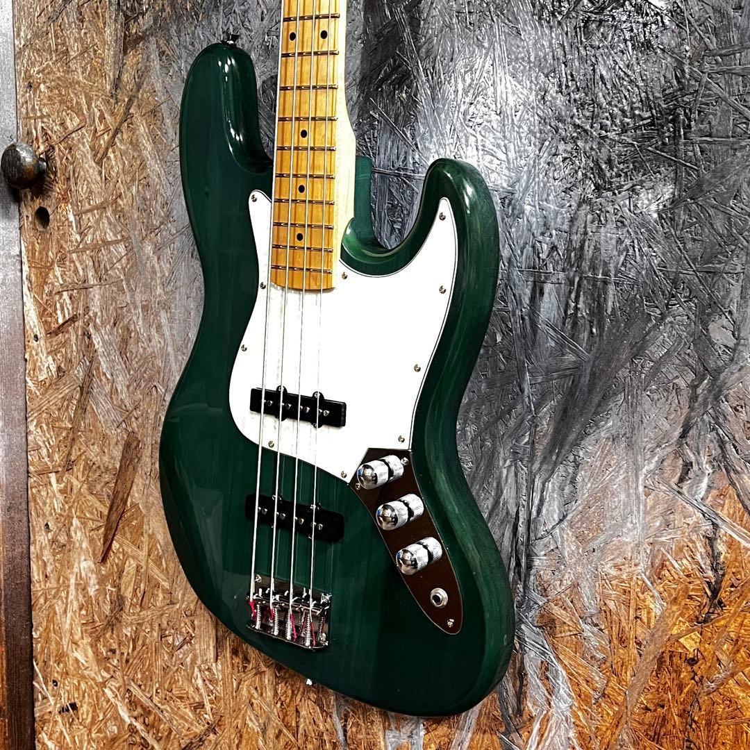 フォトジェニック ジャズベース シースルーグリーン 管AE