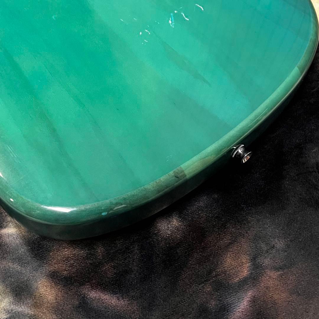 フォトジェニック ジャズベース シースルーグリーン 管AE