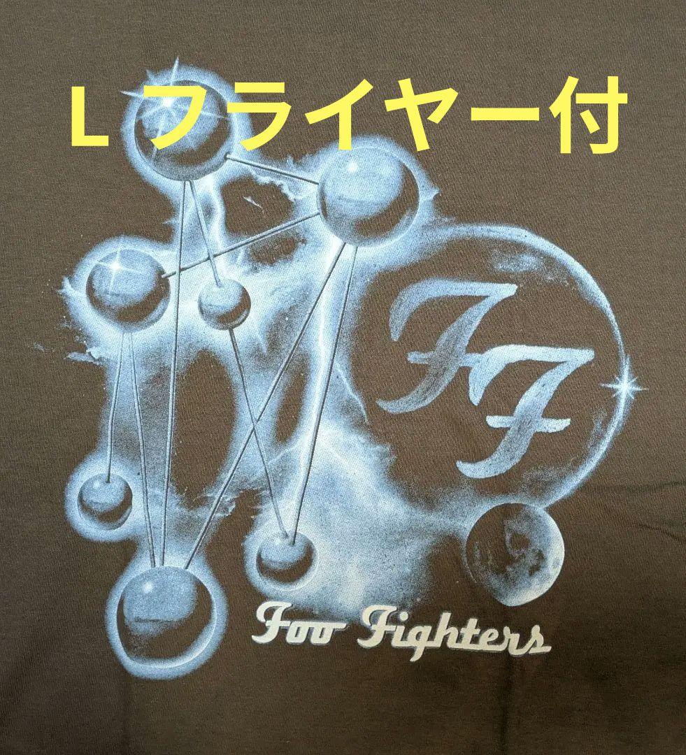 【未着用】Foo Fighters ブル-グローTシャツ L