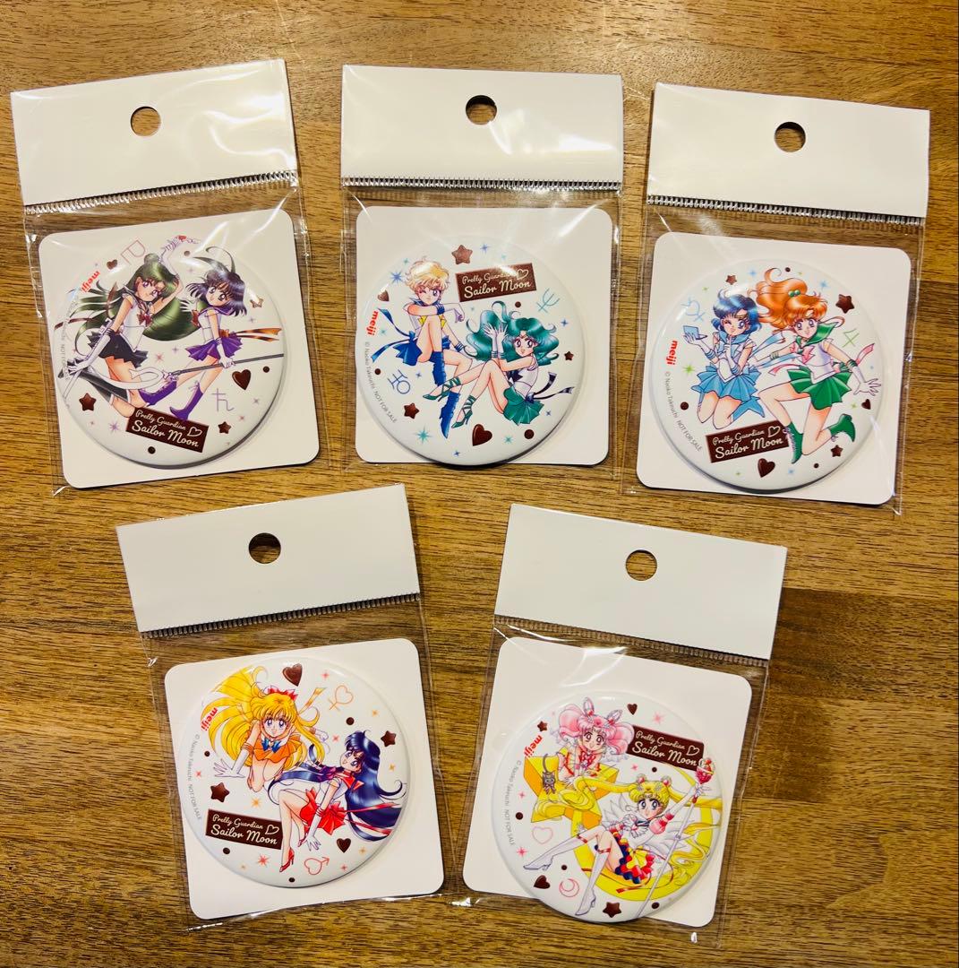 セーラームーン 缶ミラーフルコンプ5個セット　Sailor Moon