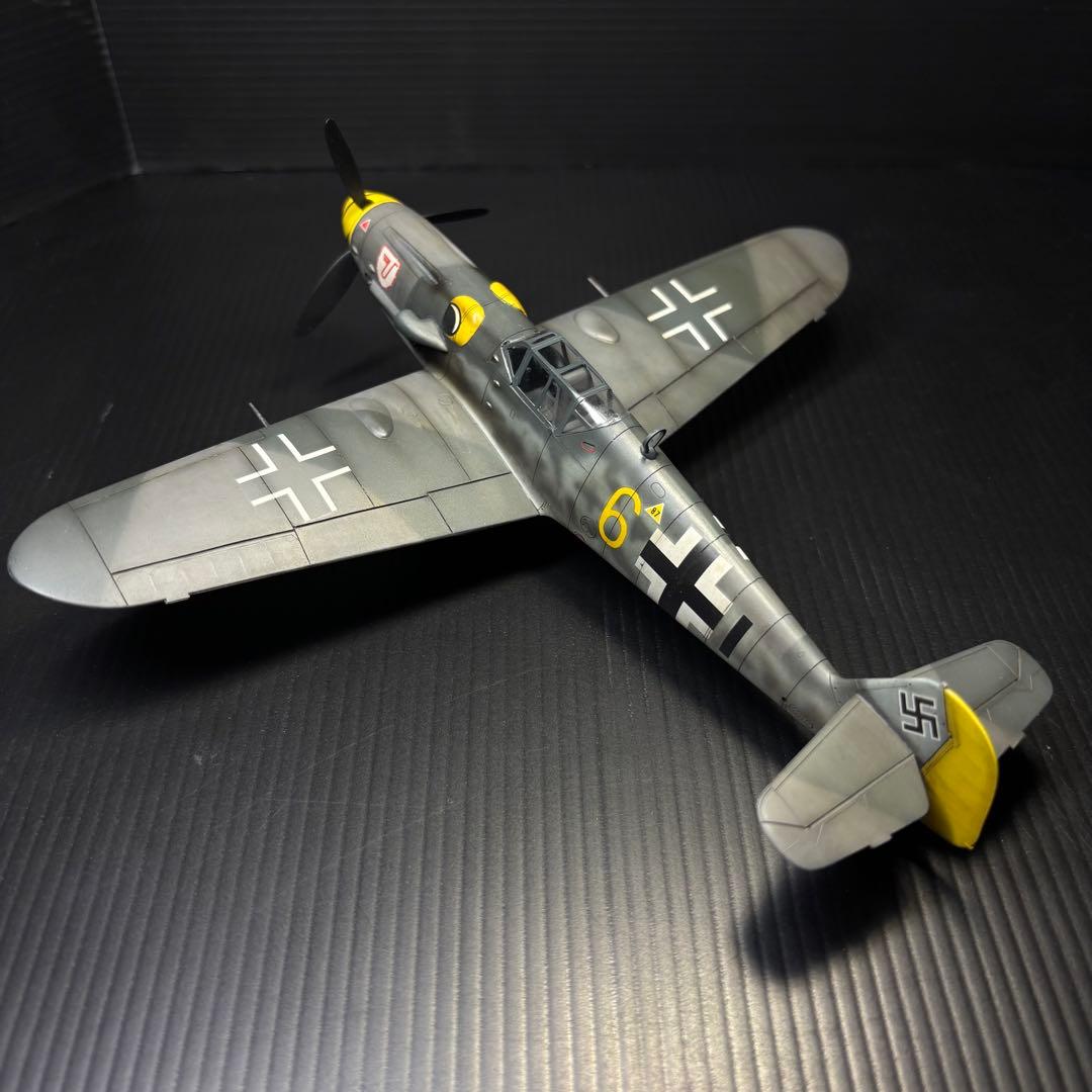 メッサーシュミットBf109G 1/48プラモデル完成品