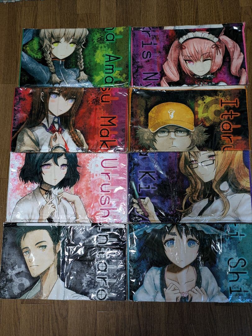【新品未開封】STEINS;GATE マイクロファイバースポーツタオル 全セット