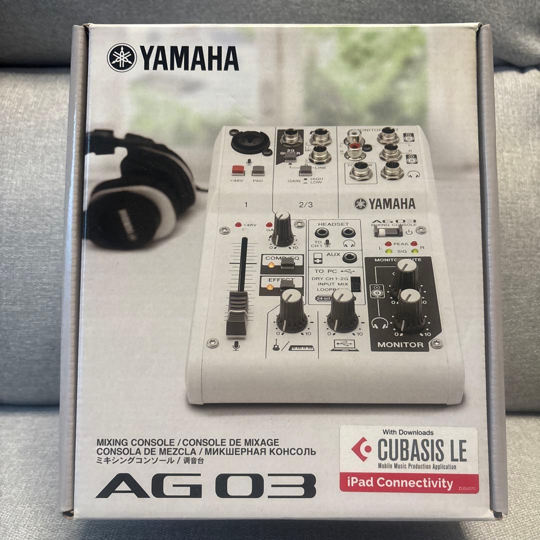 DJ機材 YAMAHA AG03