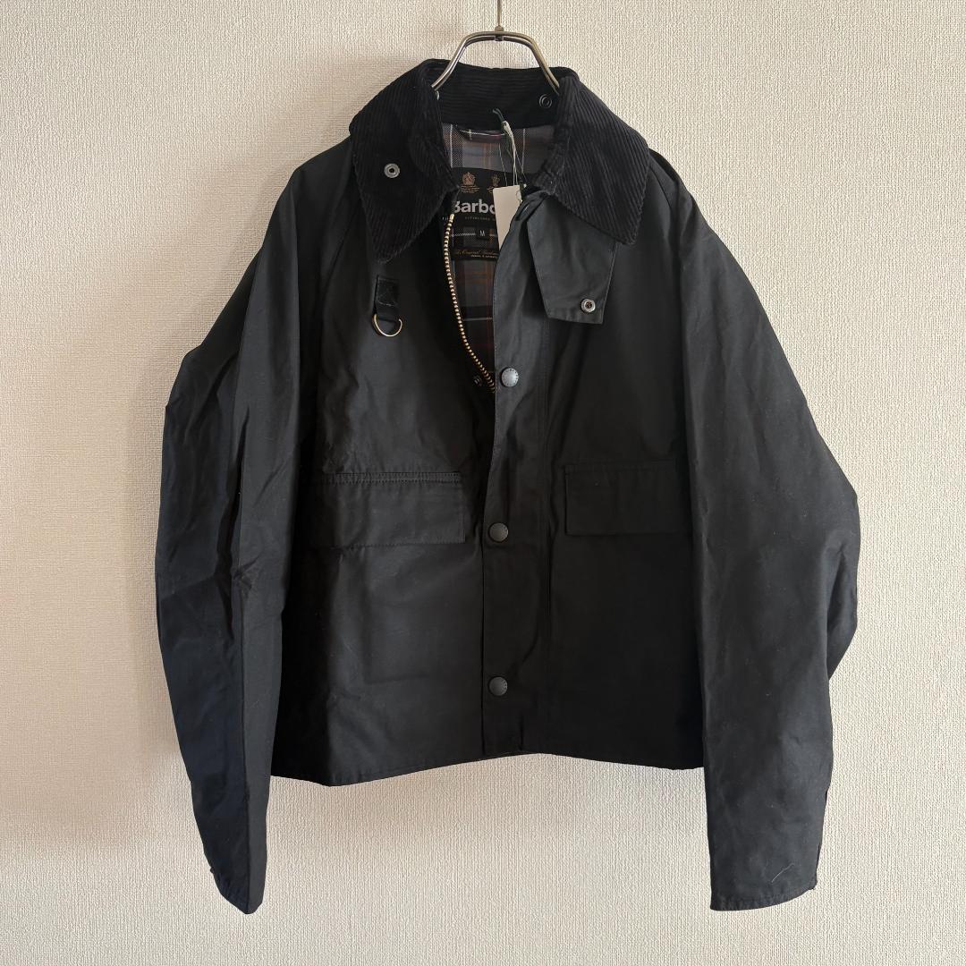 ★未使用★ Barbour SPEY WAX ジャケット バブアー ブラック M