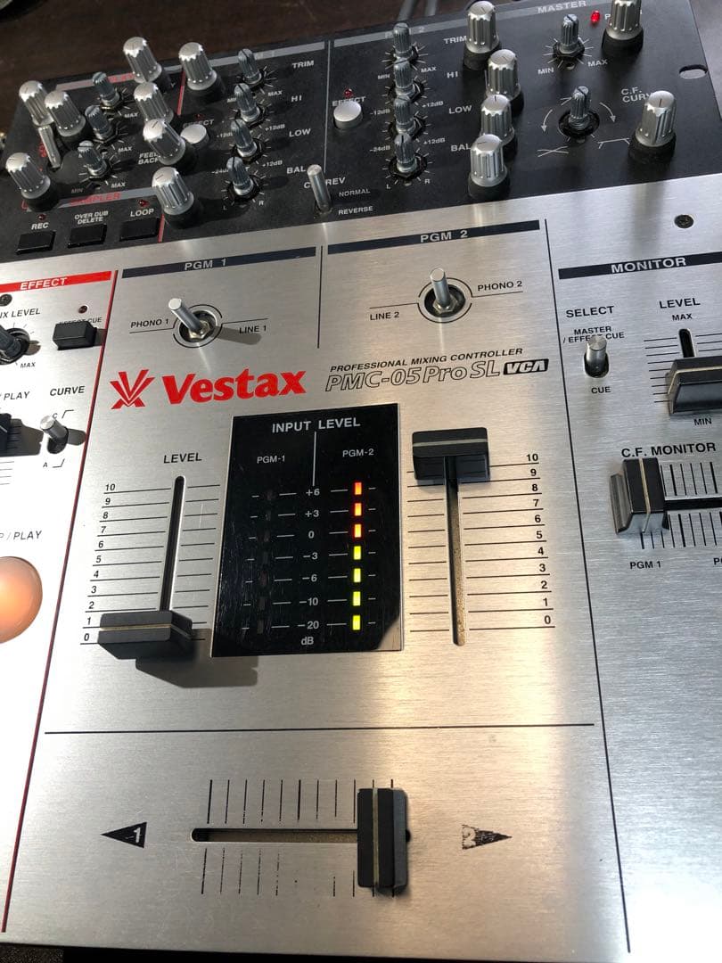 VESTAX PMC-05ProSLVCA フェーダーメンテ　カットラグ