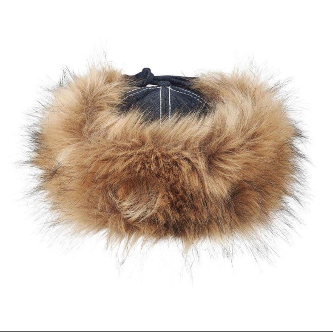 シュプリーム×トゥルーレリジョン イヤ フラップ5パネルキャップ　25aw