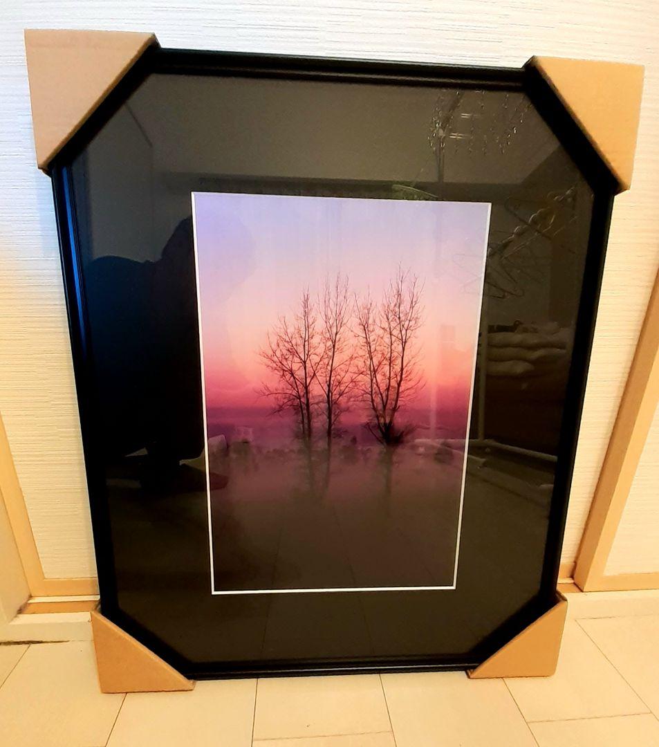 ★値下げ★新品！写真&額縁/わたらせ/ワイドマットフレームA1000