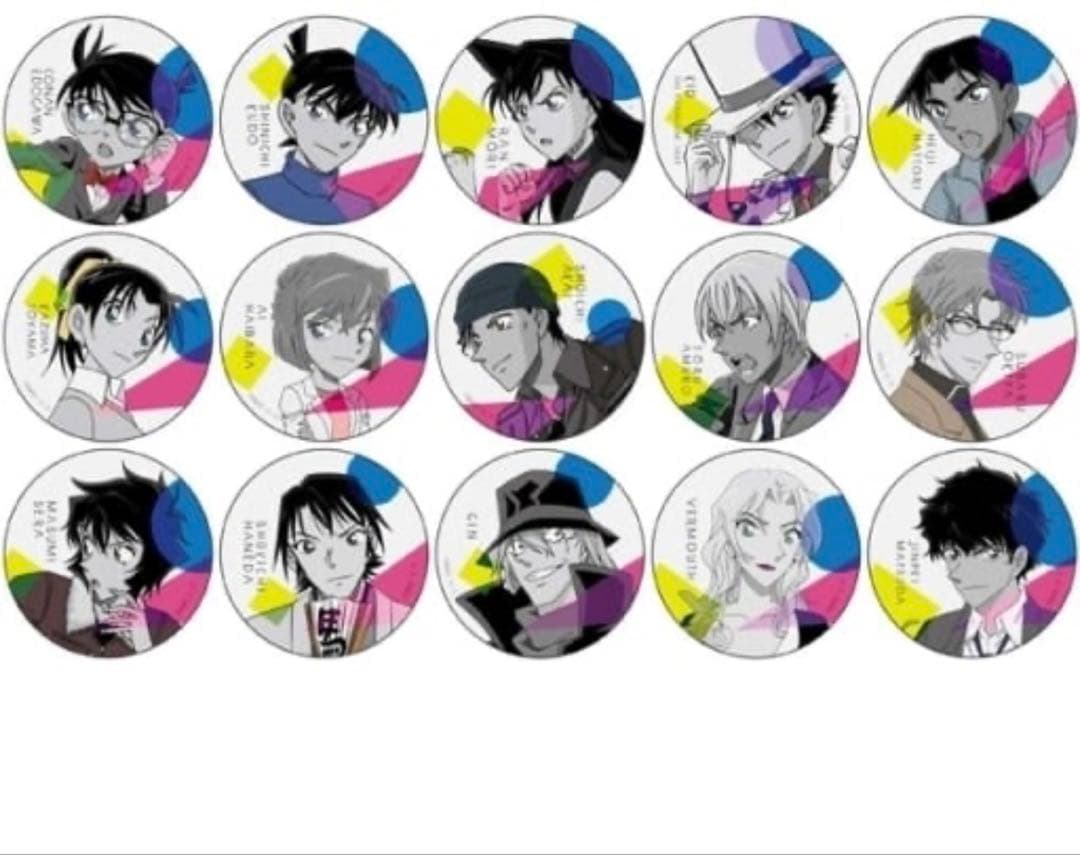 名探偵コナン缶バッジセット