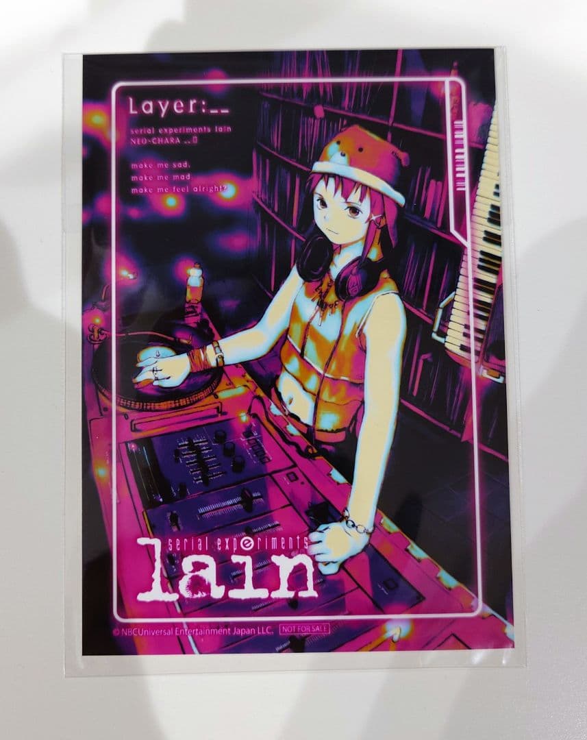 serial experiments lain DMMスクラッチ