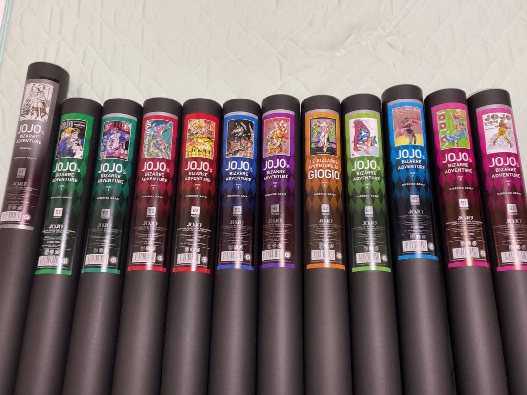 ジョジョの奇妙な冒険 荒木飛呂彦原画展 金沢 ポスター 12種