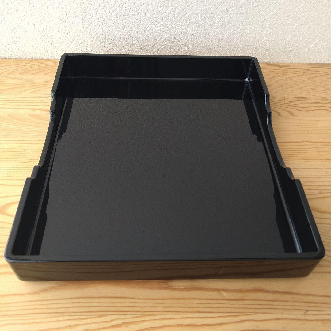 【新品未使用】目録箱 文箱 硯箱 朱塗