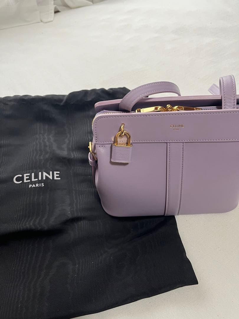 【値下】CELINE ティーン　カバ　ドゥフランス　レザー　ショルダーバッグ