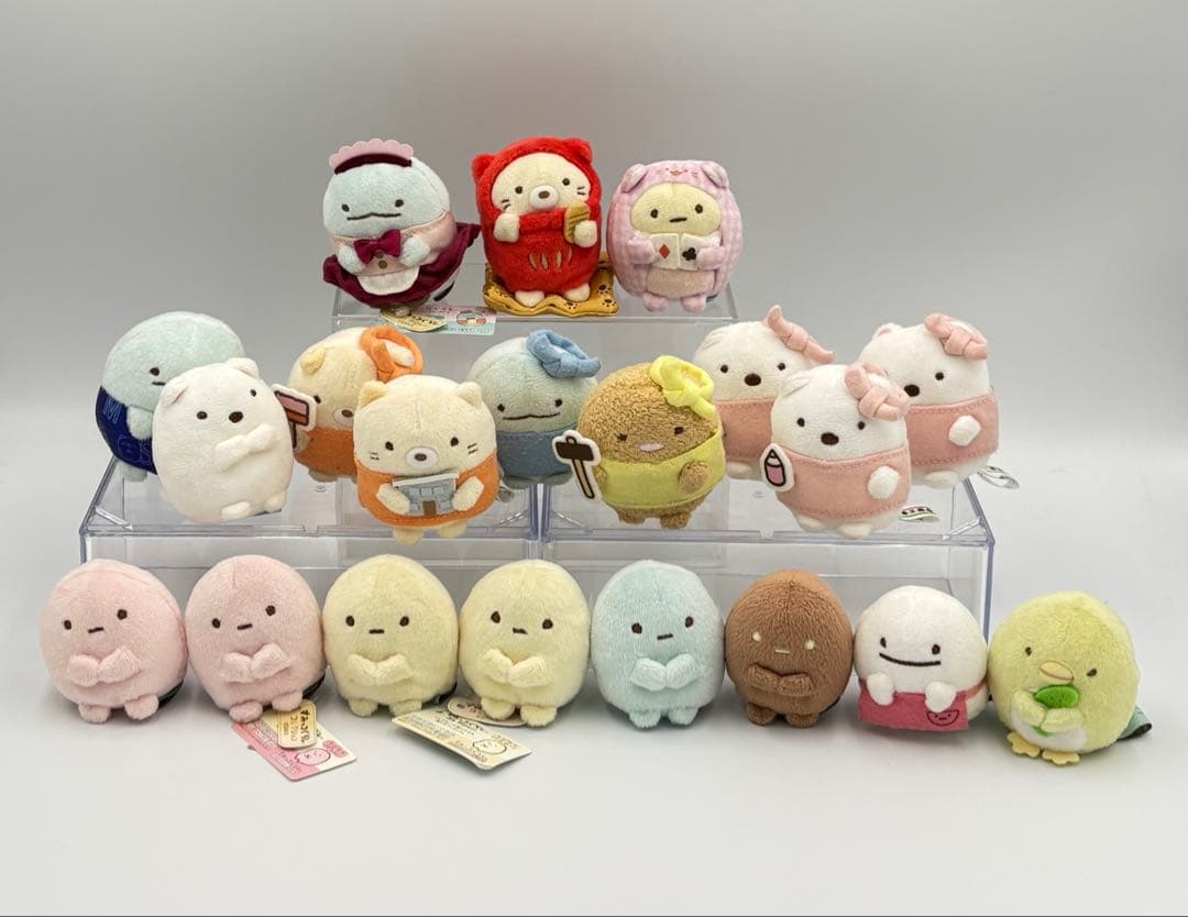 サンエックス　すみっコぐらし　てのりぬいぐるみ　20個　まとめ売り