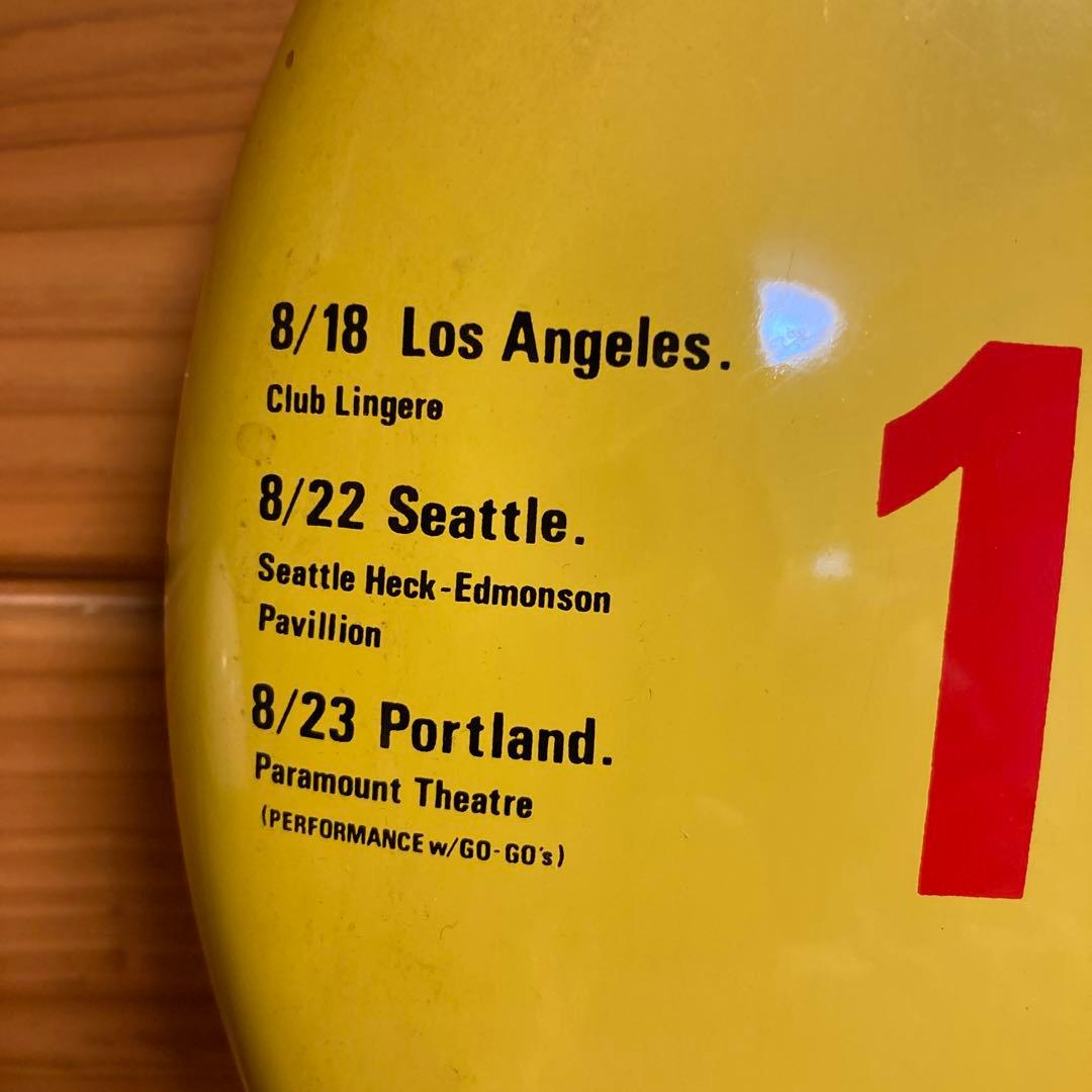 BLACK CATS 1982 U.S.A. ツアー丸型プレート&おまけバッジ付