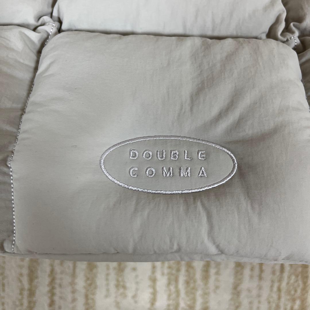 DOUBLE COMMA スリングバッグ グレー