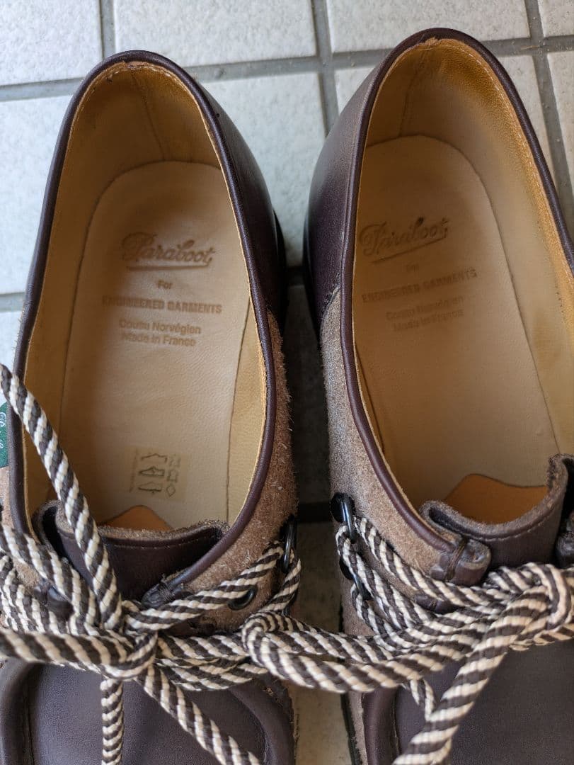 Paraboot（パラブーツ）×エンジニアードガーメンツ　別注ミカエルUK8.5