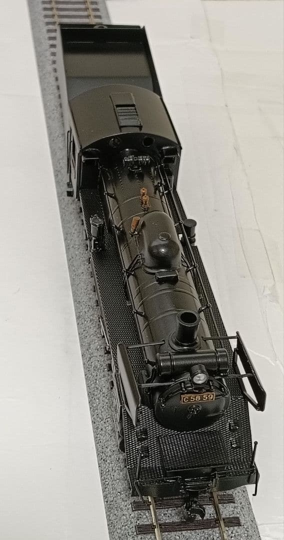 HOゲージ 宮沢模型 Ｃ58門デフ蒸気機関車、メンテナンス済