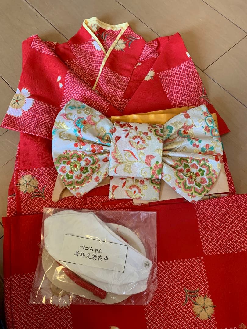 等身大店頭ペコちゃん人形（晴れ着）